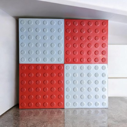 Picture of Interlock Stone Design Parking Tile